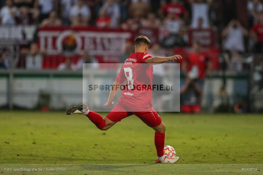 AKON Arena, Würzburg, 16.08.2024, sport, action, DFB, Fussball, 1. Hauptrunde, DFB-Pokal, TSG, FWK, TSG Hoffenheim, FC Würzburger Kickers - Bild-ID: 2428716