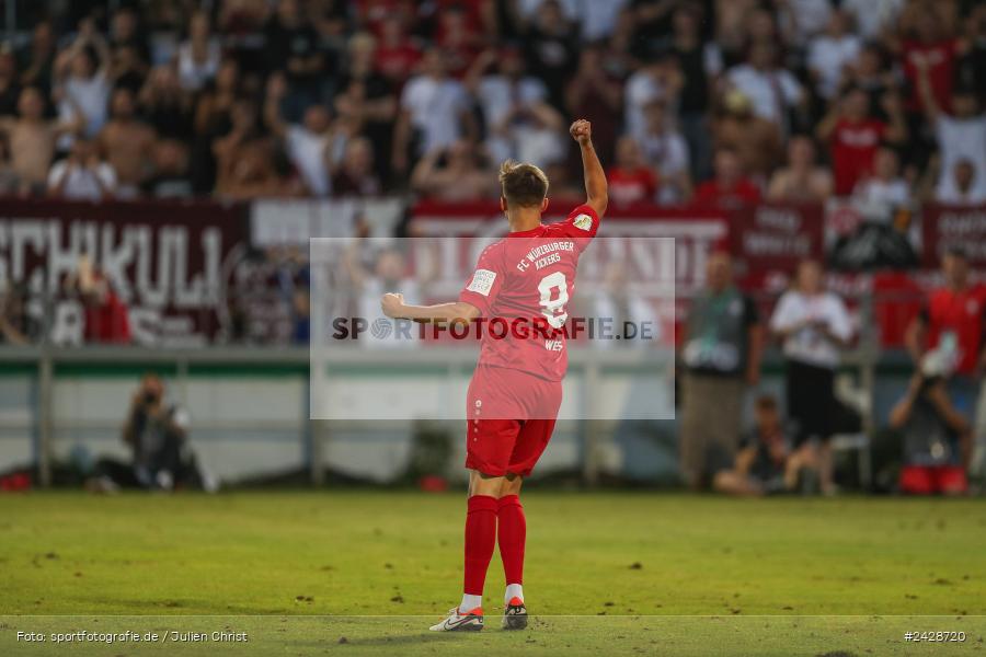 AKON Arena, Würzburg, 16.08.2024, sport, action, DFB, Fussball, 1. Hauptrunde, DFB-Pokal, TSG, FWK, TSG Hoffenheim, FC Würzburger Kickers - Bild-ID: 2428720