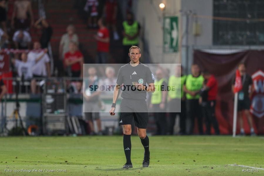 AKON Arena, Würzburg, 16.08.2024, sport, action, DFB, Fussball, 1. Hauptrunde, DFB-Pokal, TSG, FWK, TSG Hoffenheim, FC Würzburger Kickers - Bild-ID: 2428726
