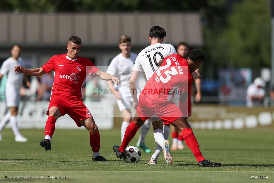 Fundamentum Sportpark, Karlburg, 17.08.2024, sport, action, BFV, Fussball, 7. Spieltag, Bayernliga Nord, ATSV, TSV, ATSV Erlangen, TSV Karlburg - Bild-ID: 2428834