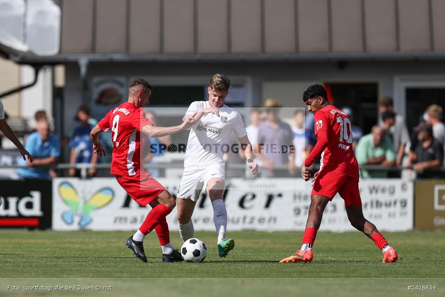 Fundamentum Sportpark, Karlburg, 17.08.2024, sport, action, BFV, Fussball, 7. Spieltag, Bayernliga Nord, ATSV, TSV, ATSV Erlangen, TSV Karlburg - Bild-ID: 2428839 Fundamentum Sportpark, Karlburg, 17.08.2024, sport, action, BFV, Fussball, 7. Spieltag, Bayernliga Nord, ATSV, TSV, ATSV Erlangen, TSV Karlburg - Bild-ID: 2428839