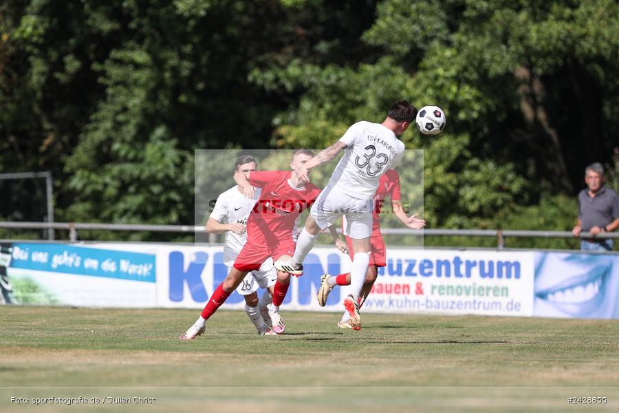 Fundamentum Sportpark, Karlburg, 17.08.2024, sport, action, BFV, Fussball, 7. Spieltag, Bayernliga Nord, ATSV, TSV, ATSV Erlangen, TSV Karlburg - Bild-ID: 2428855