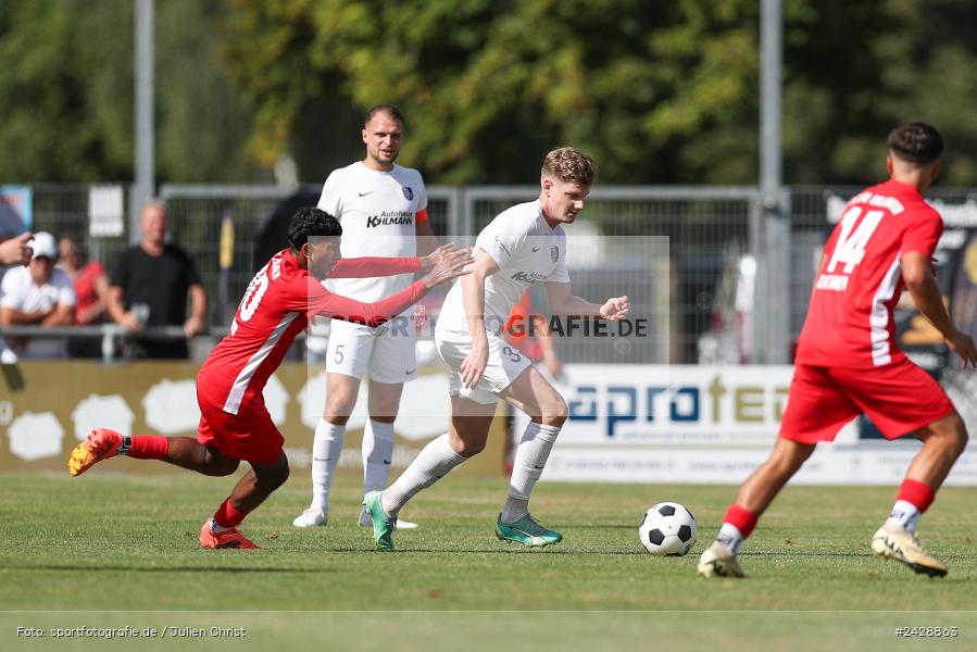 Fundamentum Sportpark, Karlburg, 17.08.2024, sport, action, BFV, Fussball, 7. Spieltag, Bayernliga Nord, ATSV, TSV, ATSV Erlangen, TSV Karlburg - Bild-ID: 2428863