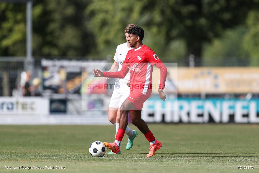Fundamentum Sportpark, Karlburg, 17.08.2024, sport, action, BFV, Fussball, 7. Spieltag, Bayernliga Nord, ATSV, TSV, ATSV Erlangen, TSV Karlburg - Bild-ID: 2428876 Fundamentum Sportpark, Karlburg, 17.08.2024, sport, action, BFV, Fussball, 7. Spieltag, Bayernliga Nord, ATSV, TSV, ATSV Erlangen, TSV Karlburg - Bild-ID: 2428876