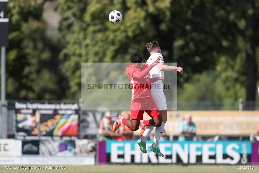 Fundamentum Sportpark, Karlburg, 17.08.2024, sport, action, BFV, Fussball, 7. Spieltag, Bayernliga Nord, ATSV, TSV, ATSV Erlangen, TSV Karlburg - Bild-ID: 2428890
