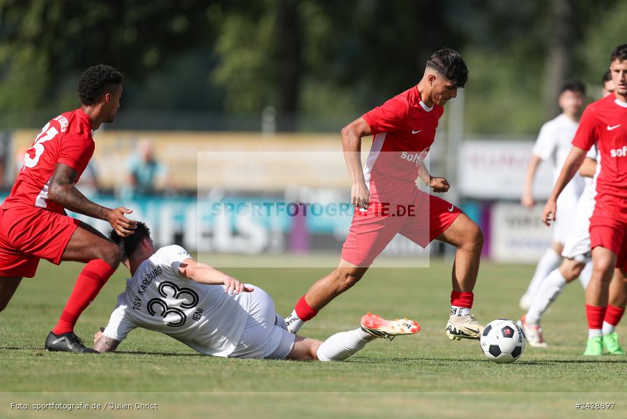 Fundamentum Sportpark, Karlburg, 17.08.2024, sport, action, BFV, Fussball, 7. Spieltag, Bayernliga Nord, ATSV, TSV, ATSV Erlangen, TSV Karlburg - Bild-ID: 2428897