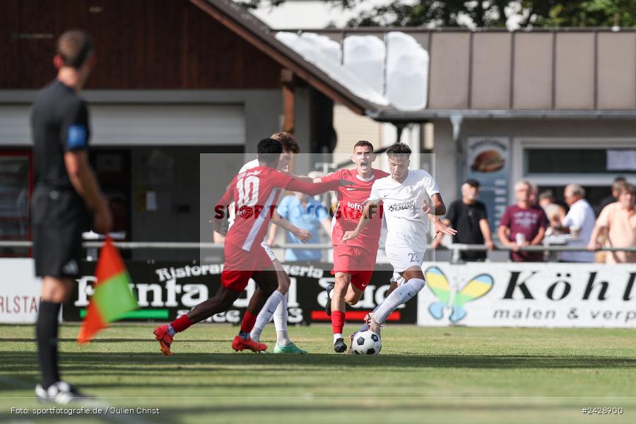 Fundamentum Sportpark, Karlburg, 17.08.2024, sport, action, BFV, Fussball, 7. Spieltag, Bayernliga Nord, ATSV, TSV, ATSV Erlangen, TSV Karlburg - Bild-ID: 2428900