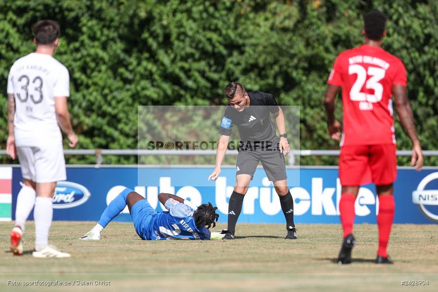 Fundamentum Sportpark, Karlburg, 17.08.2024, sport, action, BFV, Fussball, 7. Spieltag, Bayernliga Nord, ATSV, TSV, ATSV Erlangen, TSV Karlburg - Bild-ID: 2428904