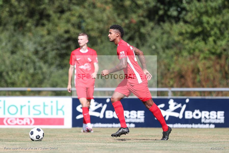 Fundamentum Sportpark, Karlburg, 17.08.2024, sport, action, BFV, Fussball, 7. Spieltag, Bayernliga Nord, ATSV, TSV, ATSV Erlangen, TSV Karlburg - Bild-ID: 2428907 Fundamentum Sportpark, Karlburg, 17.08.2024, sport, action, BFV, Fussball, 7. Spieltag, Bayernliga Nord, ATSV, TSV, ATSV Erlangen, TSV Karlburg - Bild-ID: 2428907