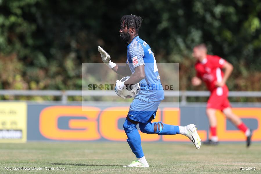 Fundamentum Sportpark, Karlburg, 17.08.2024, sport, action, BFV, Fussball, 7. Spieltag, Bayernliga Nord, ATSV, TSV, ATSV Erlangen, TSV Karlburg - Bild-ID: 2428913 Fundamentum Sportpark, Karlburg, 17.08.2024, sport, action, BFV, Fussball, 7. Spieltag, Bayernliga Nord, ATSV, TSV, ATSV Erlangen, TSV Karlburg - Bild-ID: 2428913