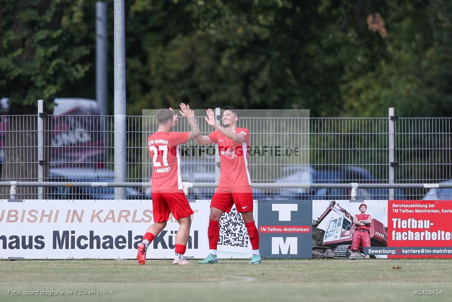 Fundamentum Sportpark, Karlburg, 17.08.2024, sport, action, BFV, Fussball, 7. Spieltag, Bayernliga Nord, ATSV, TSV, ATSV Erlangen, TSV Karlburg - Bild-ID: 2428934