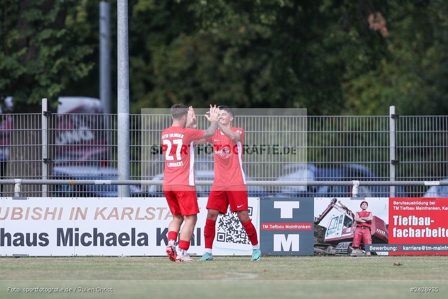 Fundamentum Sportpark, Karlburg, 17.08.2024, sport, action, BFV, Fussball, 7. Spieltag, Bayernliga Nord, ATSV, TSV, ATSV Erlangen, TSV Karlburg - Bild-ID: 2428935