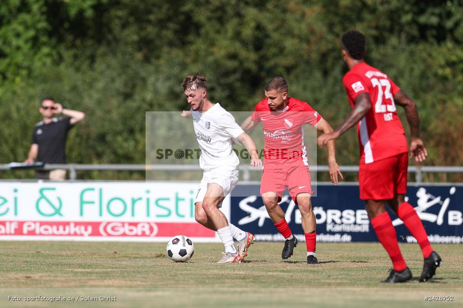 Fundamentum Sportpark, Karlburg, 17.08.2024, sport, action, BFV, Fussball, 7. Spieltag, Bayernliga Nord, ATSV, TSV, ATSV Erlangen, TSV Karlburg - Bild-ID: 2428952
