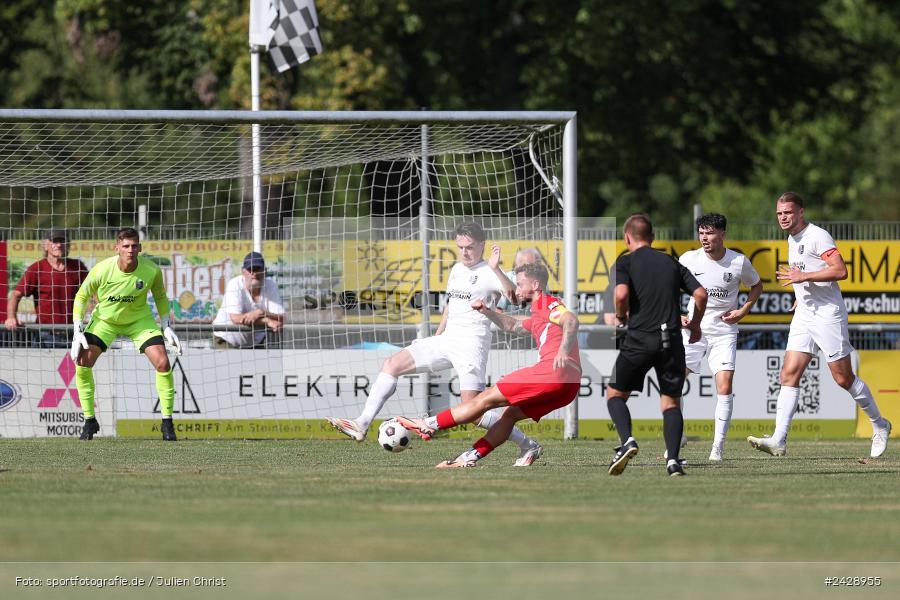 Fundamentum Sportpark, Karlburg, 17.08.2024, sport, action, BFV, Fussball, 7. Spieltag, Bayernliga Nord, ATSV, TSV, ATSV Erlangen, TSV Karlburg - Bild-ID: 2428955