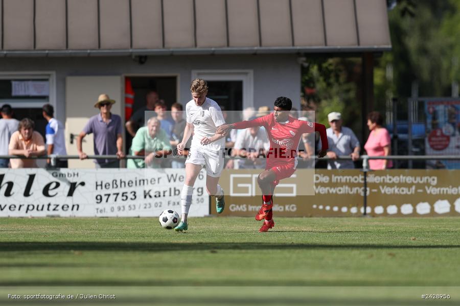 Fundamentum Sportpark, Karlburg, 17.08.2024, sport, action, BFV, Fussball, 7. Spieltag, Bayernliga Nord, ATSV, TSV, ATSV Erlangen, TSV Karlburg - Bild-ID: 2428956