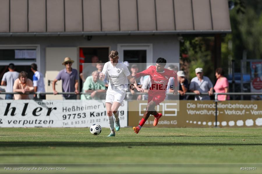 Fundamentum Sportpark, Karlburg, 17.08.2024, sport, action, BFV, Fussball, 7. Spieltag, Bayernliga Nord, ATSV, TSV, ATSV Erlangen, TSV Karlburg - Bild-ID: 2428957