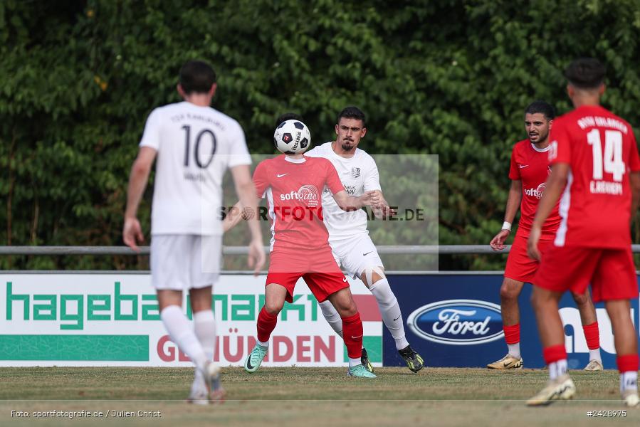 Fundamentum Sportpark, Karlburg, 17.08.2024, sport, action, BFV, Fussball, 7. Spieltag, Bayernliga Nord, ATSV, TSV, ATSV Erlangen, TSV Karlburg - Bild-ID: 2428975