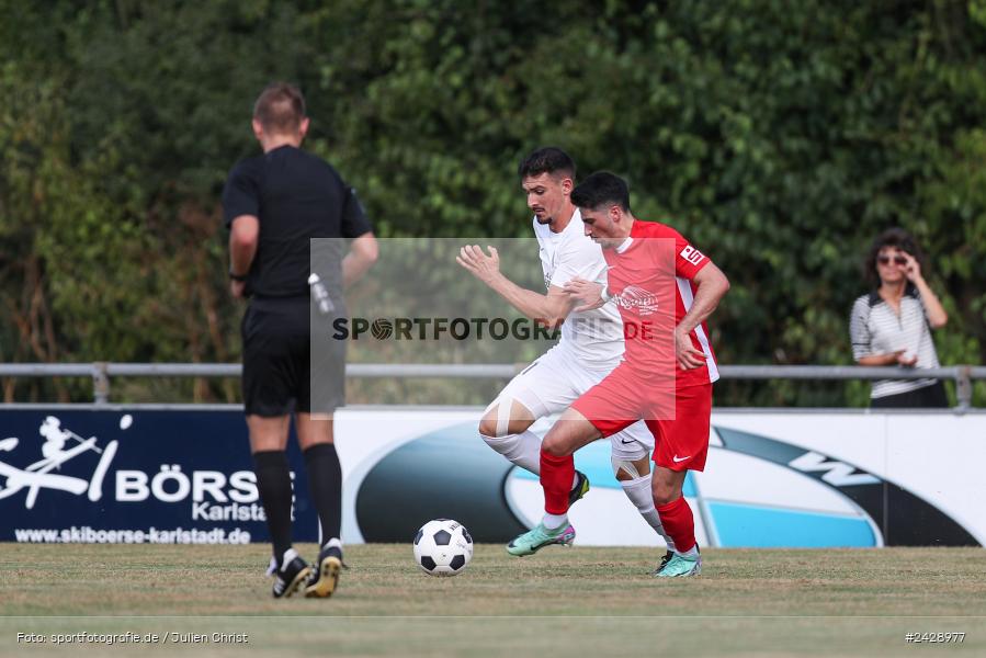Fundamentum Sportpark, Karlburg, 17.08.2024, sport, action, BFV, Fussball, 7. Spieltag, Bayernliga Nord, ATSV, TSV, ATSV Erlangen, TSV Karlburg - Bild-ID: 2428977