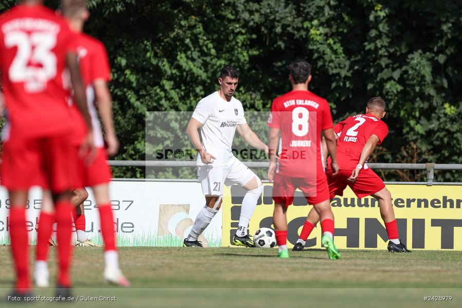 Fundamentum Sportpark, Karlburg, 17.08.2024, sport, action, BFV, Fussball, 7. Spieltag, Bayernliga Nord, ATSV, TSV, ATSV Erlangen, TSV Karlburg - Bild-ID: 2428979
