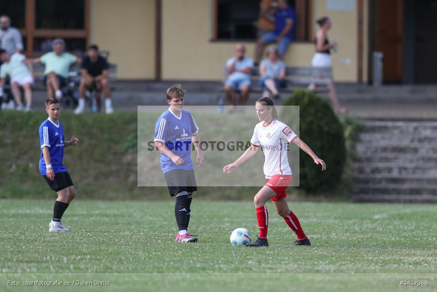 Sportgelände, Adelsberg, 17.08.2024, sport, action, BFV, Fussball, Hiscox Verbandspokal, FWK, FFC, FC Würzburger Kickers, FFC Adelsberg-Karsbach 1 - Bild-ID: 2429080