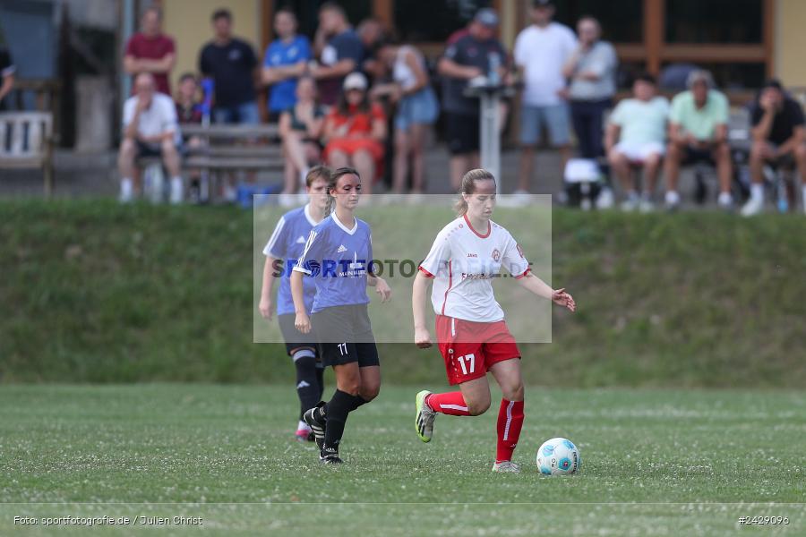 Sportgelände, Adelsberg, 17.08.2024, sport, action, BFV, Fussball, Hiscox Verbandspokal, FWK, FFC, FC Würzburger Kickers, FFC Adelsberg-Karsbach 1 - Bild-ID: 2429096