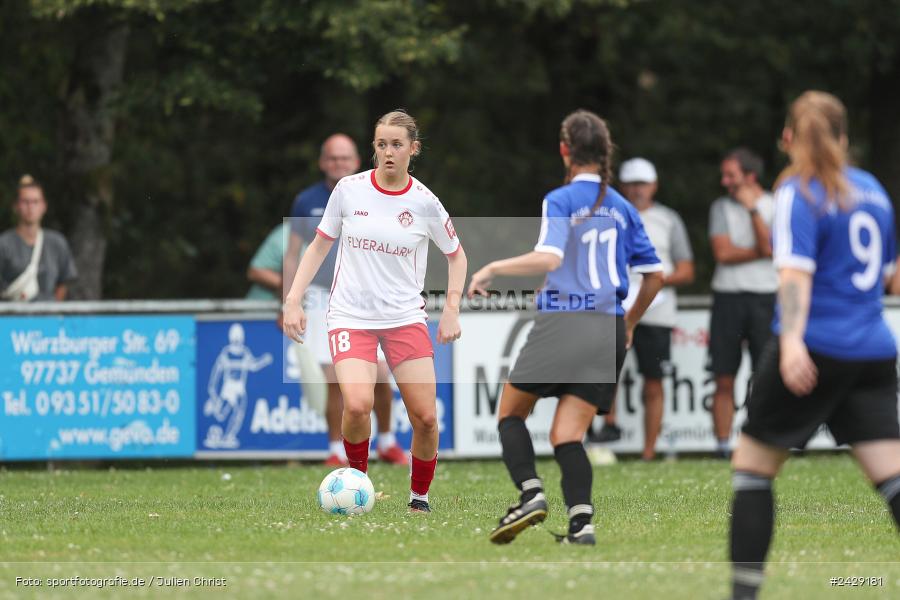 Sportgelände, Adelsberg, 17.08.2024, sport, action, BFV, Fussball, Hiscox Verbandspokal, FWK, FFC, FC Würzburger Kickers, FFC Adelsberg-Karsbach 1 - Bild-ID: 2429181