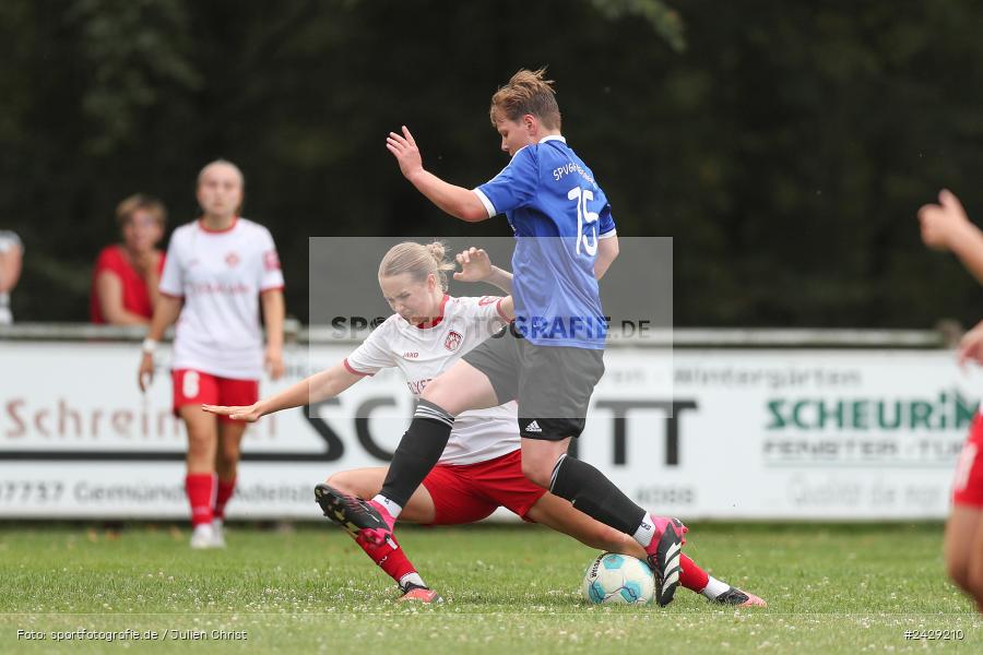 Sportgelände, Adelsberg, 17.08.2024, sport, action, BFV, Fussball, Hiscox Verbandspokal, FWK, FFC, FC Würzburger Kickers, FFC Adelsberg-Karsbach 1 - Bild-ID: 2429210