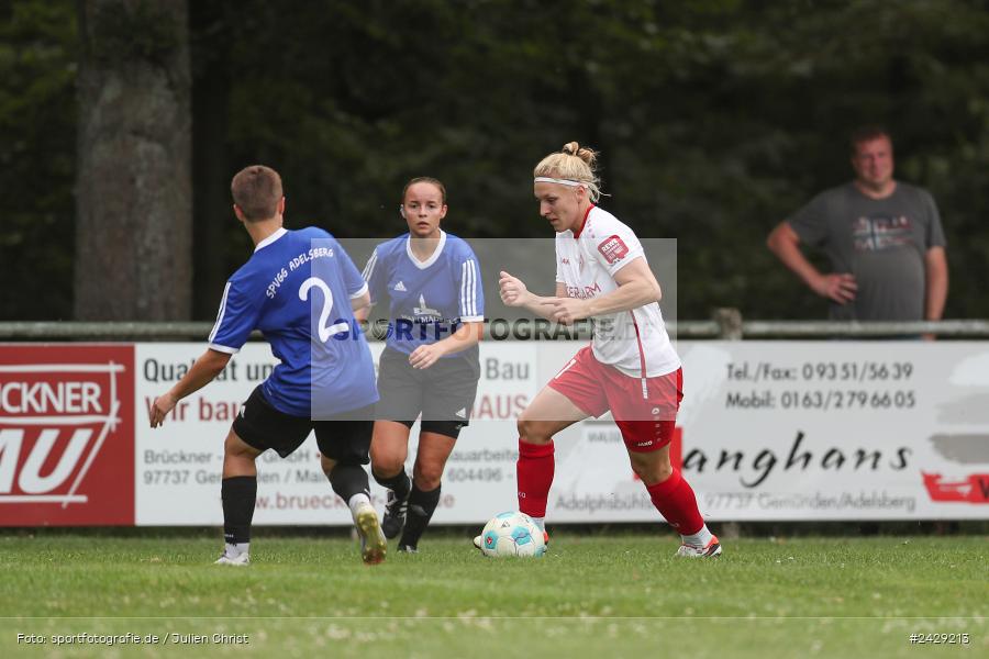 Sportgelände, Adelsberg, 17.08.2024, sport, action, BFV, Fussball, Hiscox Verbandspokal, FWK, FFC, FC Würzburger Kickers, FFC Adelsberg-Karsbach 1 - Bild-ID: 2429213