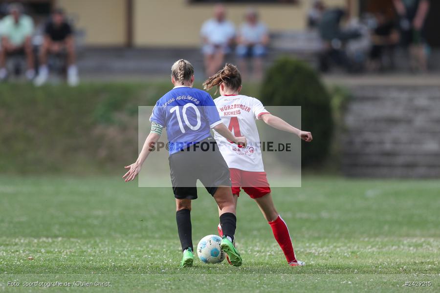 Sportgelände, Adelsberg, 17.08.2024, sport, action, BFV, Fussball, Hiscox Verbandspokal, FWK, FFC, FC Würzburger Kickers, FFC Adelsberg-Karsbach 1 - Bild-ID: 2429215