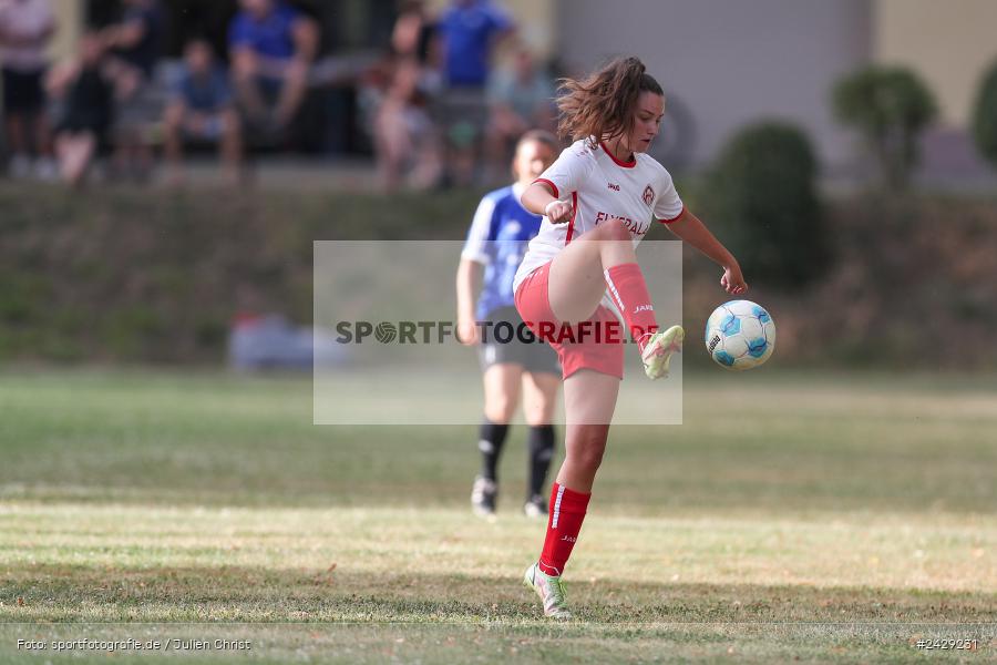 Sportgelände, Adelsberg, 17.08.2024, sport, action, BFV, Fussball, Hiscox Verbandspokal, FWK, FFC, FC Würzburger Kickers, FFC Adelsberg-Karsbach 1 - Bild-ID: 2429231