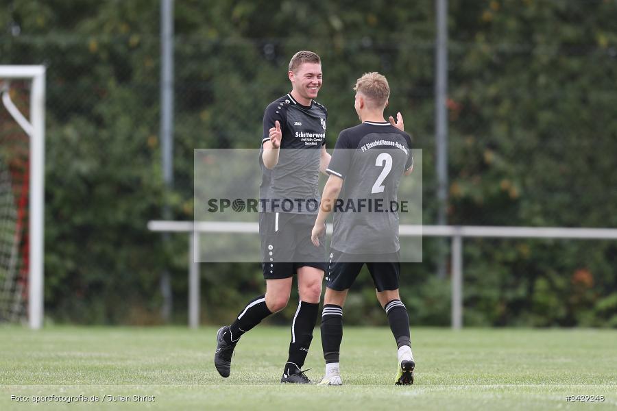 Sportgelände, Urspringen, 18.08.2024, sport, action, BFV, Fussball, Kreisliga Würzburg Gr. 2, FV Steinfeld/Hausen-Rohrbach, (SG 1) Duttenbrunn/Urspringen/Karbach - Bild-ID: 2429248