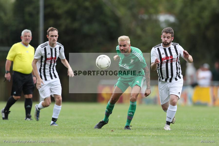 Sportgelände, Steinbach, 18.08.2024, sport, action, BFV, Fussball, 5. Spieltag, Kreisklasse Würzburg Gr. 3 WÜ, DJK, SVSS, SV-DJK Wombach, SV Sendelbach-Steinbach - Bild-ID: 2429260