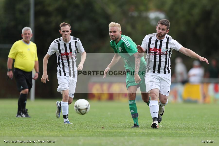 Sportgelände, Steinbach, 18.08.2024, sport, action, BFV, Fussball, 5. Spieltag, Kreisklasse Würzburg Gr. 3 WÜ, DJK, SVSS, SV-DJK Wombach, SV Sendelbach-Steinbach - Bild-ID: 2429261