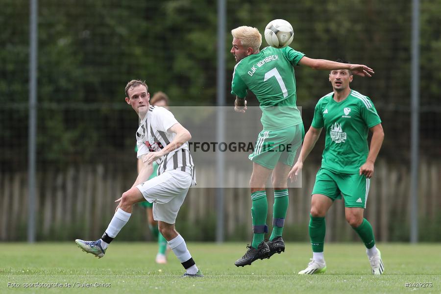 Sportgelände, Steinbach, 18.08.2024, sport, action, BFV, Fussball, 5. Spieltag, Kreisklasse Würzburg Gr. 3 WÜ, DJK, SVSS, SV-DJK Wombach, SV Sendelbach-Steinbach - Bild-ID: 2429273 Sportgelände, Steinbach, 18.08.2024, sport, action, BFV, Fussball, 5. Spieltag, Kreisklasse Würzburg Gr. 3 WÜ, DJK, SVSS, SV-DJK Wombach, SV Sendelbach-Steinbach - Bild-ID: 2429273