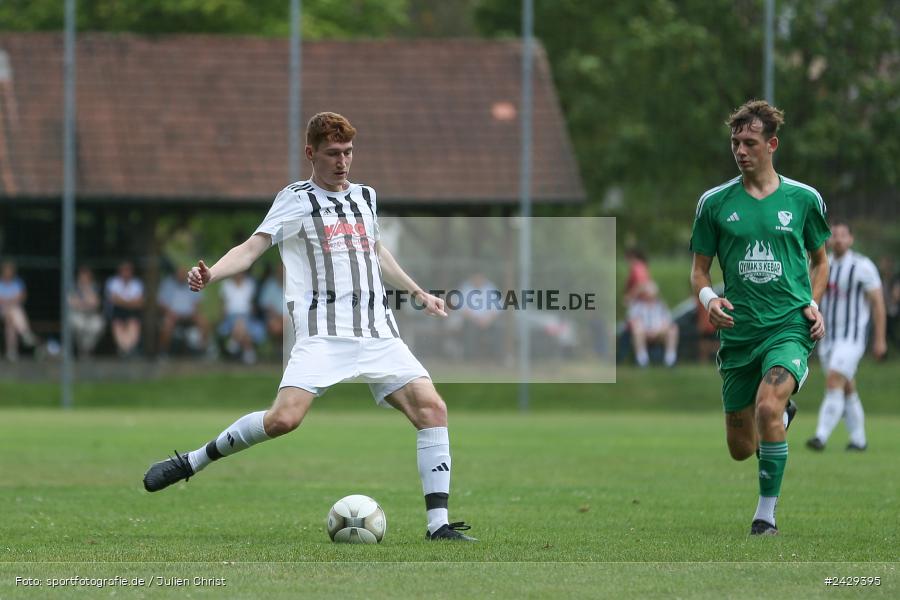 sport, action, Steinbach, Sportgelände, SVSS, SV-DJK Wombach, SV Sendelbach-Steinbach, Kreisklasse Würzburg Gr. 3 WÜ, Fussball, DJK, BFV, 5. Spieltag, 18.08.2024 - Bild-ID: 2429395