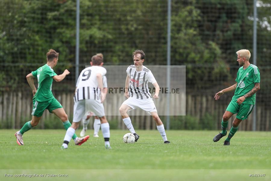 sport, action, Steinbach, Sportgelände, SVSS, SV-DJK Wombach, SV Sendelbach-Steinbach, Kreisklasse Würzburg Gr. 3 WÜ, Fussball, DJK, BFV, 5. Spieltag, 18.08.2024 - Bild-ID: 2429417