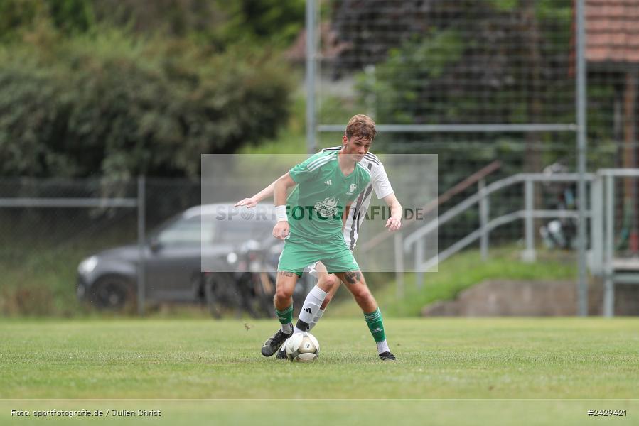 sport, action, Steinbach, Sportgelände, SVSS, SV-DJK Wombach, SV Sendelbach-Steinbach, Kreisklasse Würzburg Gr. 3 WÜ, Fussball, DJK, BFV, 5. Spieltag, 18.08.2024 - Bild-ID: 2429421