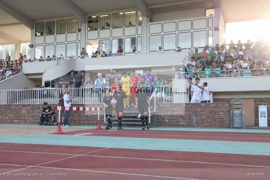 Willy-Sachs-Stadion, Schweinfurt, 20.08.2024, sport, action, BFV, Fussball, Toto-Pokal, BFV-Verbandspokal, AUB, FCS, TSV Aubstadt, 1. FC Schweinfurt 1905 - Bild-ID: 2429454