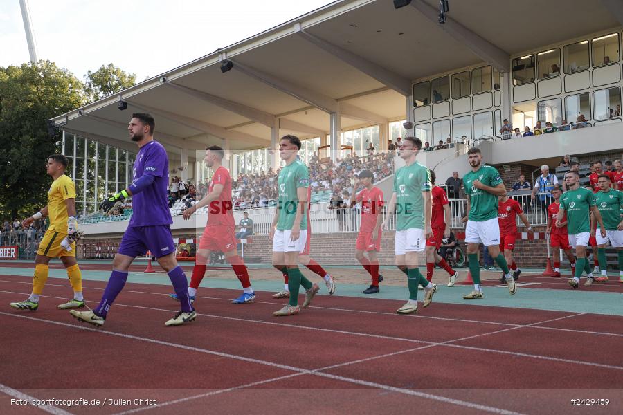 Willy-Sachs-Stadion, Schweinfurt, 20.08.2024, sport, action, BFV, Fussball, Toto-Pokal, BFV-Verbandspokal, AUB, FCS, TSV Aubstadt, 1. FC Schweinfurt 1905 - Bild-ID: 2429459