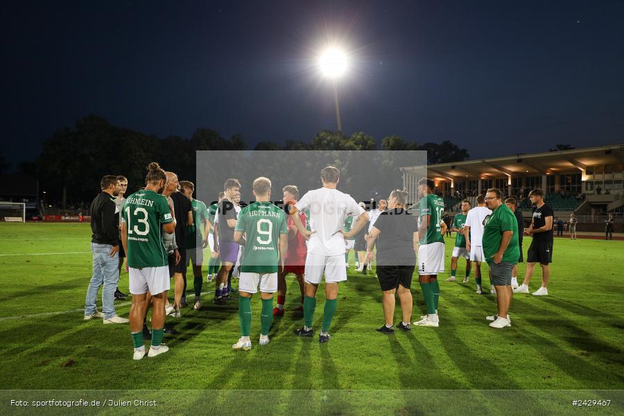 Willy-Sachs-Stadion, Schweinfurt, 20.08.2024, sport, action, BFV, Fussball, Toto-Pokal, BFV-Verbandspokal, AUB, FCS, TSV Aubstadt, 1. FC Schweinfurt 1905 - Bild-ID: 2429467