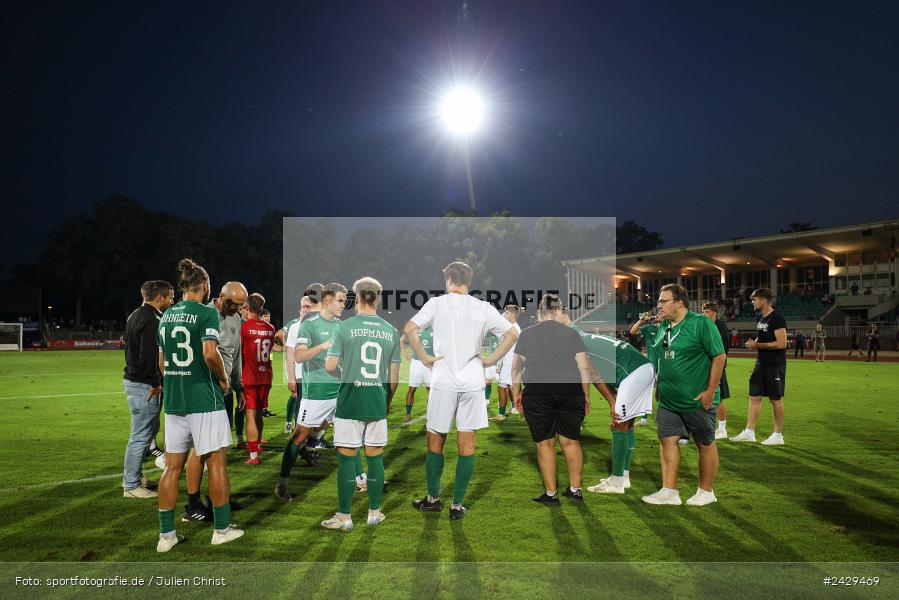 Willy-Sachs-Stadion, Schweinfurt, 20.08.2024, sport, action, BFV, Fussball, Toto-Pokal, BFV-Verbandspokal, AUB, FCS, TSV Aubstadt, 1. FC Schweinfurt 1905 - Bild-ID: 2429469
