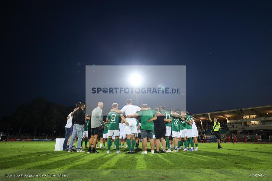 Willy-Sachs-Stadion, Schweinfurt, 20.08.2024, sport, action, BFV, Fussball, Toto-Pokal, BFV-Verbandspokal, AUB, FCS, TSV Aubstadt, 1. FC Schweinfurt 1905 - Bild-ID: 2429473