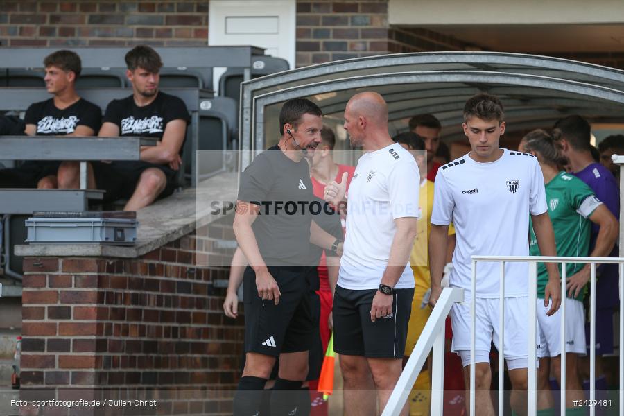 Willy-Sachs-Stadion, Schweinfurt, 20.08.2024, sport, action, BFV, Fussball, Toto-Pokal, BFV-Verbandspokal, AUB, FCS, TSV Aubstadt, 1. FC Schweinfurt 1905 - Bild-ID: 2429481