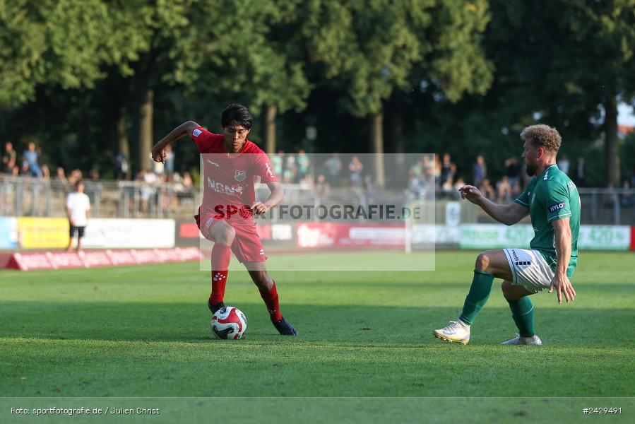 Willy-Sachs-Stadion, Schweinfurt, 20.08.2024, sport, action, BFV, Fussball, Toto-Pokal, BFV-Verbandspokal, AUB, FCS, TSV Aubstadt, 1. FC Schweinfurt 1905 - Bild-ID: 2429491 Willy-Sachs-Stadion, Schweinfurt, 20.08.2024, sport, action, BFV, Fussball, Toto-Pokal, BFV-Verbandspokal, AUB, FCS, TSV Aubstadt, 1. FC Schweinfurt 1905 - Bild-ID: 2429491