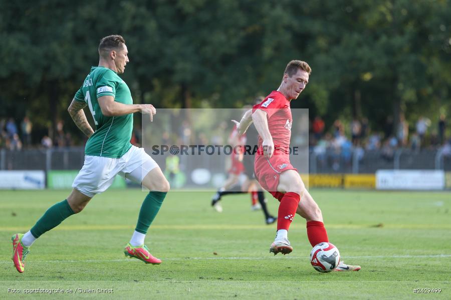 Willy-Sachs-Stadion, Schweinfurt, 20.08.2024, sport, action, BFV, Fussball, Toto-Pokal, BFV-Verbandspokal, AUB, FCS, TSV Aubstadt, 1. FC Schweinfurt 1905 - Bild-ID: 2429499