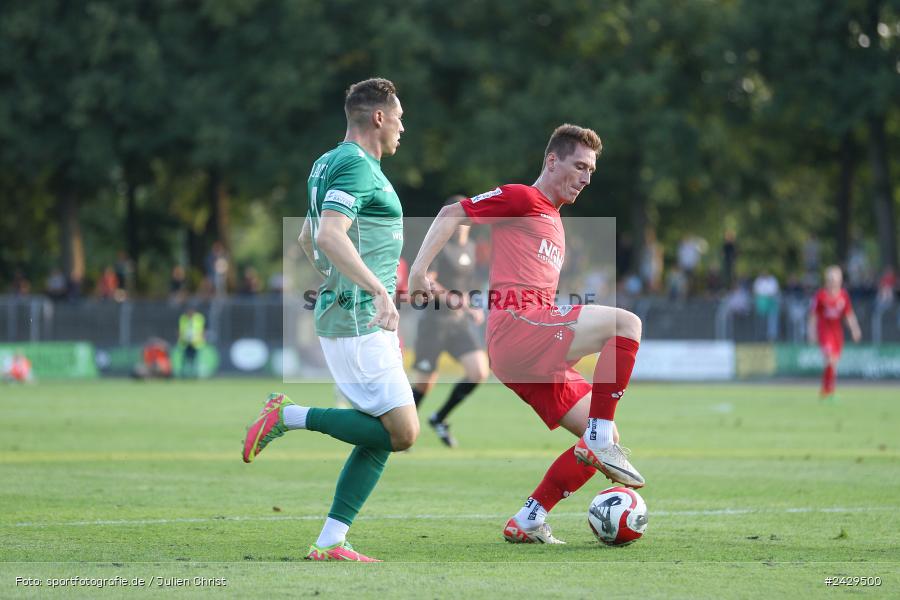 Willy-Sachs-Stadion, Schweinfurt, 20.08.2024, sport, action, BFV, Fussball, Toto-Pokal, BFV-Verbandspokal, AUB, FCS, TSV Aubstadt, 1. FC Schweinfurt 1905 - Bild-ID: 2429500