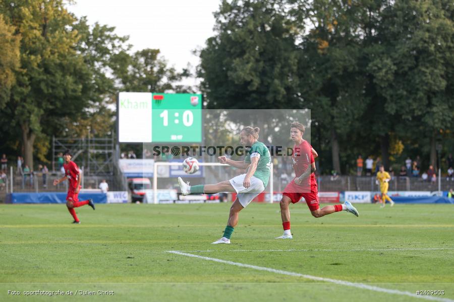 Willy-Sachs-Stadion, Schweinfurt, 20.08.2024, sport, action, BFV, Fussball, Toto-Pokal, BFV-Verbandspokal, AUB, FCS, TSV Aubstadt, 1. FC Schweinfurt 1905 - Bild-ID: 2429503