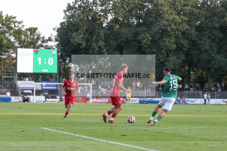 Willy-Sachs-Stadion, Schweinfurt, 20.08.2024, sport, action, BFV, Fussball, Toto-Pokal, BFV-Verbandspokal, AUB, FCS, TSV Aubstadt, 1. FC Schweinfurt 1905 - Bild-ID: 2429505