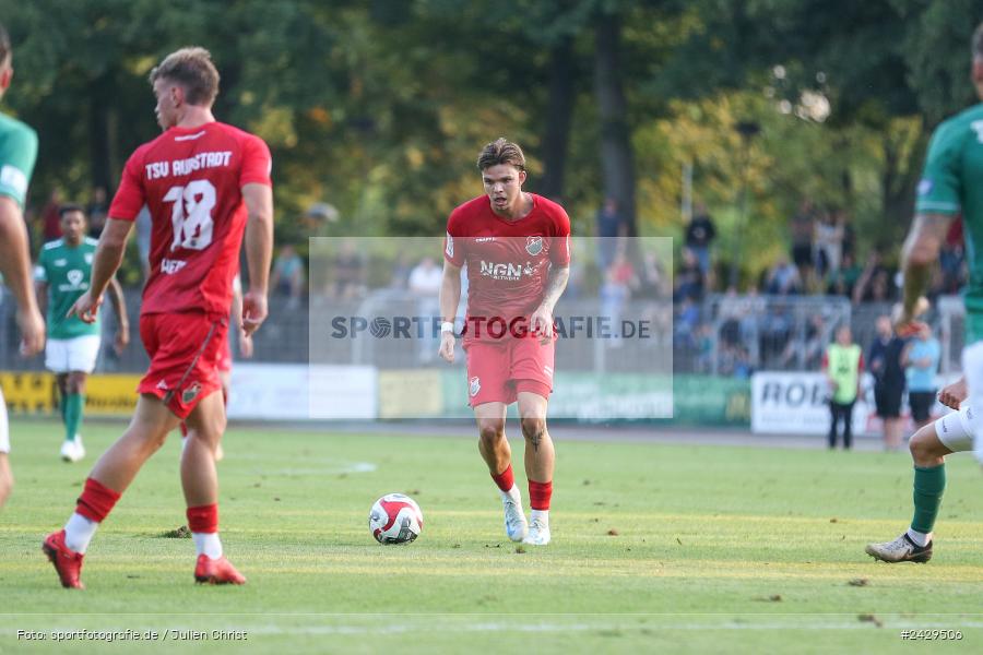 Willy-Sachs-Stadion, Schweinfurt, 20.08.2024, sport, action, BFV, Fussball, Toto-Pokal, BFV-Verbandspokal, AUB, FCS, TSV Aubstadt, 1. FC Schweinfurt 1905 - Bild-ID: 2429506