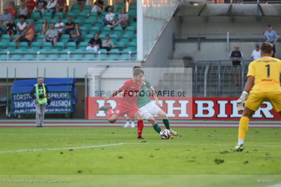 Willy-Sachs-Stadion, Schweinfurt, 20.08.2024, sport, action, BFV, Fussball, Toto-Pokal, BFV-Verbandspokal, AUB, FCS, TSV Aubstadt, 1. FC Schweinfurt 1905 - Bild-ID: 2429507